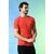 PrintCultr Solid Men Round Neck Polyester Red T-Shirt