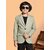 PrintCultr Boys Solid Single Breasted Party Blazer (Light Green)