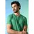 PrintCultr Solid Men Round Neck Polyester Green T-Shirt