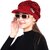 Minha Womenâ€™s Woolen Visor Beanie â€“ Free Size, Cozy & Stylish Winter Hat (Assorted Colors)