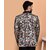 PrintCultr PrintCultr Men Printed Single Breasted Casual Blazer (Multicolor)