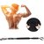 Entebbe Power Twister Bar spring body multi training exerciser for gym Multi-training Bar (Black)