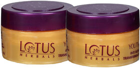 Lotus Herbals Youthrx Anti Ageing Transforming Cream  Spf 25  Pa+++  Preservative Free  10G ( Pack Of 2 )