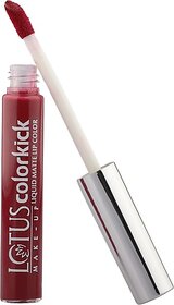 Lotus Make-Up Colorkick Liquid Matte Lipcolor -Wine Tour Clm11|Matte Finish|6G (Wine Tour, 6 G)