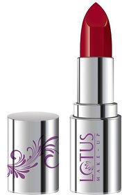 Lotus Make-Up Ecostay Butter Matte Lip Color Rave (Red, 4.2 G)