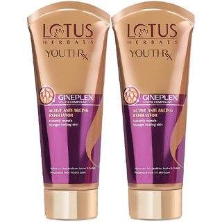 Lotus Herbals Youthrx Active Anti Ageing Exfoliator ( Pack Of 2 )