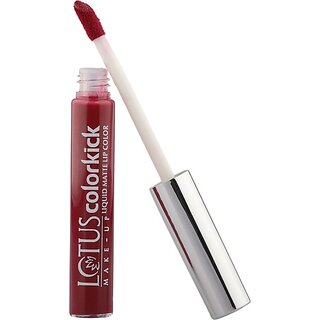 Lotus Make-Up Colorkick Liquid Matte Lipcolor -Wine Tour Clm11|Matte Finish|6G (Wine Tour, 6 G)