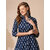 Granth Fashion Cotton Straight Kurti With Palazzo Pant For Women (Indigo)