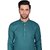 PrintCultr Men Kurta and Pyjama Set (Green, White)