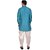 PrintCultr Men Dhoti & Kurta Set (Blue)