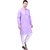 PrintCultr Men Kurta and Pant Set (Purple)