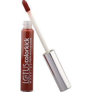 Lotus Make-Up Colorkick Liquid Matte Lipcolor -Daily Doze Clm04|Matte Finish|6G (Daily Doze, 6 G)