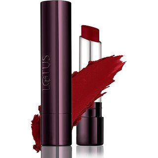 Lotus Make-Up Proedit Silk Touch Matte Lip Color Rising Red Sm06 (Red, 4.2 G)