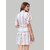 ZELZIS Women Stripe Fit  Flare Party Wear Cotton Dresses