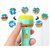 Vakra Mini Slide Projector Flashlight Torch Kids Projection Light Toy Slide Flashlight Lamp Education Learning Night Light Before Going to Bed (Multicolor) (Projector Torch | Random Slides)