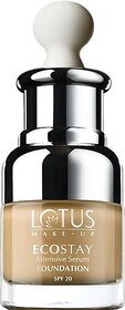 Lotus Make-Up Ecostay Intensive Serum Foundation (Fawn, 20 Ml)