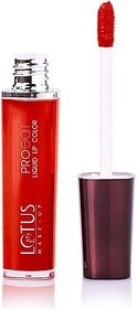 Lotus Make-Up Proedit Liquid Matte Lip Color 8G- Red Carpet | With Vitamin E (8 G, Red Carpet)