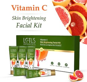 Lotus Botanicals Vitamin C Skin Brightening Facial Kit (44 G)
