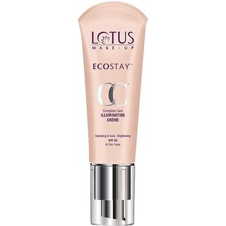 Lotus Make-Up Ecostay Cc Complete Care Illuminating Crme Foundation (Snow Light, 25 G)