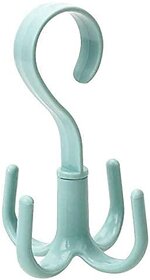 360 Degree Rotating Tie, Belt, Scarf, Purse Hanger Multipurpose Organizer Random Color