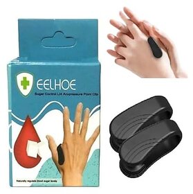 (Pack of 2) Sugar Control Acupressure Clip for Diabetics Sugar Control LI4 Acupressure Point Clip Headache Migraine &Tension Relief