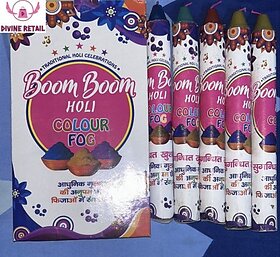 (Pack of 5) Holi Color Powder (Pink, Red, Orange, Purple, Yellow, 480 g)