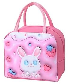 3D Cartoon Lunch Box Bag Portable Handheld Children's Lunch Bag Aluminum Foil Thermal Insulation Waterproof Lunch Bag for Kids Children School Picnic Outdoor (1 Pcs/Multicolor)