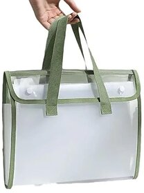 A4 Horizontal File Bag | A4 Size Capacity Handheld Accordion Expanding File Folder Holder Document Organizer Bag 13 Pockets for Home Business School Office Supplies Paper Storage