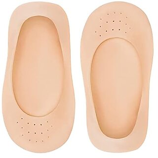 Silicone Socks Moisturising Gel Socks - Foot Anti-cracking Protector for Dry Feet Ankles Cracked Heel Repair - Foot Care Tool for Women