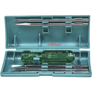 Combination Standard Screw Driver Set 802 with Neon Bulb Tester (Set of 5)