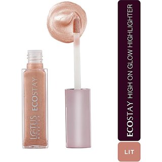 Lotus Make-Up Ecostay High On Glow Highlighter Eh 02-LitIlluminating Liquid Highlighter (Lit)