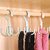 360 Degree Rotating Tie, Belt, Scarf, Purse Hanger Multipurpose Organizer Random Color