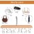 1 pcs Wooden Hangers for Wooden Belt Hanger for Tie 8 Hooks Adjustable Closet Hangers Lingerie Belt Scarf Tie Storage