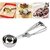Ice Cream Serving Scoop  Ice Cream Serving Spoon Scooper with Trigger Release 5cm Diameter