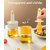 250ml Cooking Oil Dispenser with Leak-Proof Spout, Glass Bottle for Oil, Vinegar, and Sauces (Pack of 1)