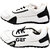 Fashlook White Men's Casual Fashion Sneakers - Lightweight, Breathable
