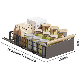 Sole Module Pull Out Kitchen Trolley Drawers, Grey, 80cm