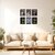 DIY Cast Set of 6 Rectangular Frame(6x8 Inch) Black Frame With Wall Mount  Stylish for Home  Office Dcor, Perfect for Family Pictures  Gifting