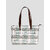 VARA Tote Bag for Women  Stylish Handbag for College/Work  PU Leather Professional Laptop-Friendly Canvas Tote Bag