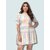 ZELZIS Women Stripe Fit  Flare Party Wear Cotton Dresses