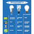 BAJAJ 9 W Basic Round B22 LED Bulb (White)