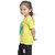 Kid Kupboard Cotton Baby Girls T-Shirt, Light Yellow, Half-Sleeves, 3-4 Years KIDS7391