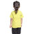 Kid Kupboard Cotton Baby Girls T-Shirt, Light Yellow, Half-Sleeves, 3-4 Years KIDS7391