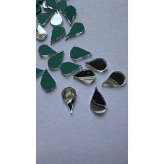 MIRROR GLASS WORLDWIDE Almond Shape Mirror for Lippan Art  Materials Kit 5  8mm 650piece 100gm