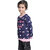 Kid Kupboard Cotton Girls Sweatshirt, Dark Blue, Full-Sleeves, 5-6 Years KIDS7413