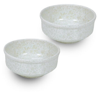 Globenox Melamine Soup Bowl - Marble, Pack of  2  Durable, Easy to Clean  Perfect for Soup, Cereal  Snacks