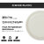 Aurka Melamine 12 Dinner Plates (532 White  Pack of 4) for Serving Breakfast, Lunch, Sancks Plate for Hotel  Parties