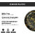 Ariya Melamine 11 Inch Dinner Plates - Black & Gold, Set of 3 | Durable, Lightweight & Easy to Clean