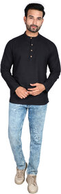 Ecostyle Cotton Long Sleeves Mens Short Kurta