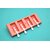 Unique Design Kulfi Maker Tray Ice Cream popsicle Moulding Tray set of 1 multicolour Square Shape Plastic